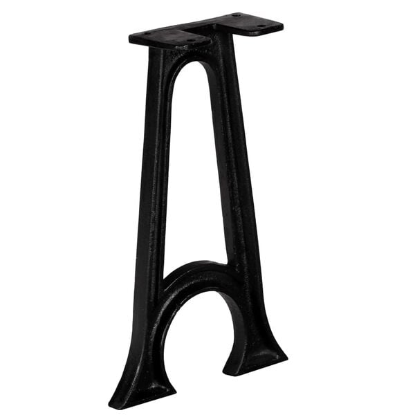 vidaXL Bench Legs 2 pcs with Arched Base A-Frame Cast Iron