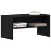 vidaXL TV Cabinet Black Oak 80x40x40 cm Engineered Wood