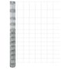 vidaXL Field Fence Silver 50 x 1.5 m Galvanised steel