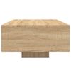 vidaXL Coffee Table with LED Lights Sonoma Oak 85x55x31 cm