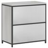 vidaXL Kitchen Storage with Shelf Silver 90 x 50 x 92 cm Steel