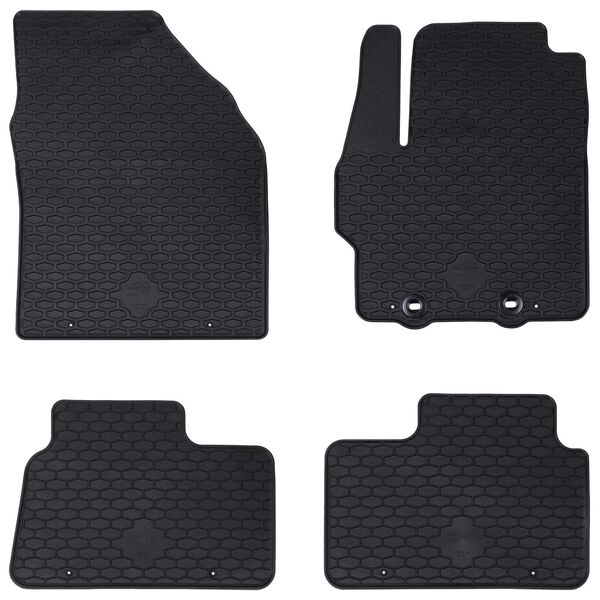 vidaXL Car Mat 4 pcs Black suitable for Toyota AYGO X 2022- Rubber