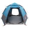 vidaXL Instant Tent Folding with Storage Blue 280 x 280 x 160 cm Steel