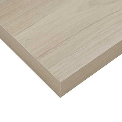 Close-up of wood grain edge on panel