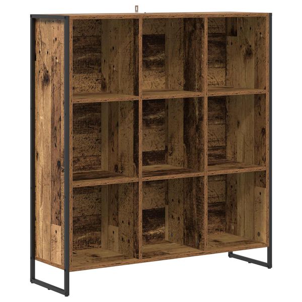 vidaXL Book Cabinet Old Wood 99.5 x 30 x 108.5 cm Engineered Wood