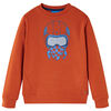 vidaXL Kids'Sweatshirt Light Rusty 140