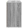 vidaXL Sideboard Grey Sonoma 80.5 x 35 x 59 cm Engineered Wood
