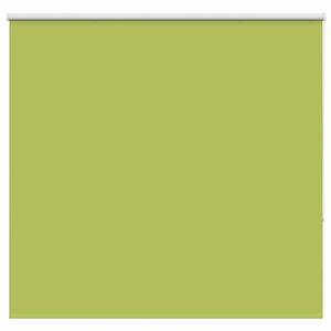 vidaXL Roller Blind Blackout Leaves Green 165x130 cm Fabric Width 161.6 cm Polyester