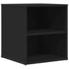 vidaXL Corner Cabinet Black 160x40x45 cm Engineered Wood