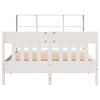 vidaXL Bed Frame without Mattress White 120x200 cm Solid Wood Pine