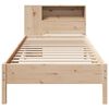 vidaXL Bookcase Bed without Mattress 100x200cm Solid Wood Pine
