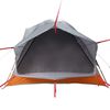 vidaXL Car Tent 4-Person Grey and Orange Waterproof