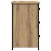 vidaXL Bedside Cabinet 2 pcs Brown 40 x 36 x 60 cm Solid Reclaim Wood