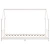 vidaXL Kids Bed Frame White 90x190 cm Solid Wood Pine