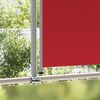 vidaXL Patio Retractable Side Awning 160x300 cm Red