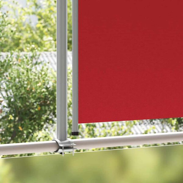 vidaXL Patio Retractable Side Awning 160x300 cm Red