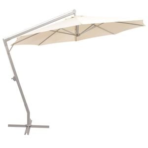 vidaXL Outdoor Umbrellas Beige Polyester