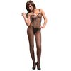 Sexy Lace-up Body Stocking Lingerie One Size