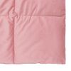 vidaXL Full Year Duvet Quilted Pink 200 x 220 cm Microfiber