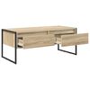vidaXL Coffee Table Sonoma 100 x 46 x 40 cm Engineered Wood