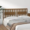 vidaXL Bed Headboard Honey Brown 185.5x4x100 cm Solid Wood Pine