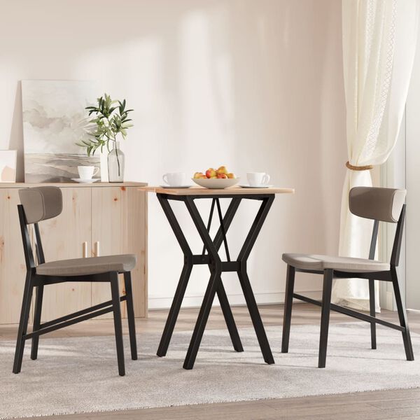 vidaXL Dining Table Legs Y-Frame 40x40x73 cm Steel