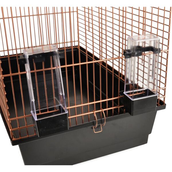 FLAMINGO Budgie Cage Klara 3 54x34x74.5 cm Copper