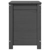 vidaXL Storage Box Grey 60x32x45.5 cm Solid Wood Pine