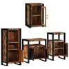 vidaXL Bathroom Furniture Set 4 pcs Multicolour Solid Reclaimed Wood