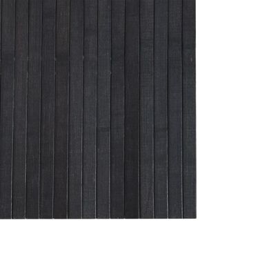 vidaXL Room Divider Grey 165x800 cm Bamboo