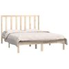 vidaXL Bed Frame without Mattress 140x190 cm Solid Wood Pine
