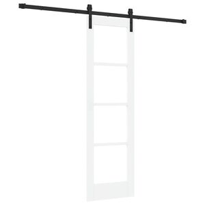 vidaXL Sliding Door ORKDAL White 61 x 198.5 cm