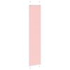 vidaXL Pleated Blind Pink 50x200 cm Fabric Width 49.4 cm Polyester