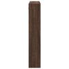 vidaXL Wall Cabinet Brown Oak 80x15x80 cm Engineered Wood