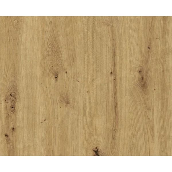 FMD Wall-mounted Reversed Shelf White Artisan Oak