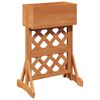 vidaXL Vertical Garden Trellis Orange 48 x 30 x 70.5 cm Solid Fir Wood