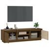 vidaXL TV Cabinet Honey Brown 140x35x40 cm Solid Wood Pine