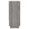 vidaXL Sideboard Grey Sonoma 97x31x75 cm Engineered Wood
