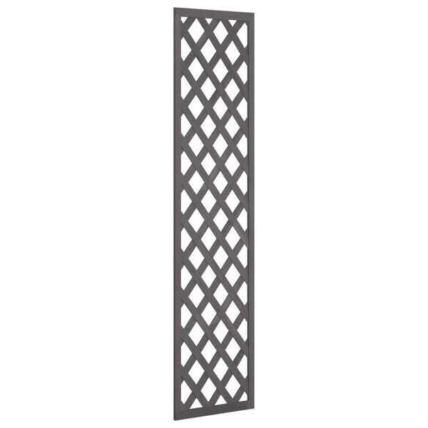 vidaXL Wall Trellis Grey 40x170 cm WPC