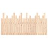 vidaXL Wall Headboard 166x3x80 cm Solid Wood Pine