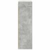 vidaXL Hanging Cabinet with Storage Concrete Grey 30 x 29.5 x 100 cm