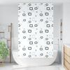 vidaXL Shower Roller Blind with Cassette 140x240 cm Fabric Width 136 cm