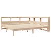 vidaXL Bookcase Bed without Mattress 180x200 cm Solid Wood Pine