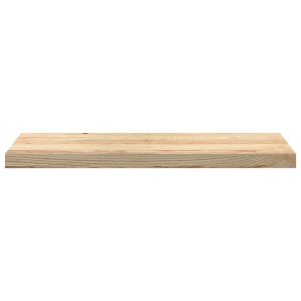 vidaXL Window Sills 2 pcs Untreated 80x25x2 cm Solid Wood Oak