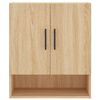 vidaXL Wall Cabinet Sonoma Oak 60x31x70 cm Engineered Wood