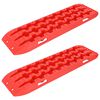 vidaXL Traction Board 2 pcs Red 106 x 30.5 x 7 cm Reinforced Nylon