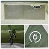 vidaXL Camping Tent Tunnel 5-Person Green Waterproof
