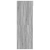vidaXL Wash Machine Cabinet 2 pcs Grey Sonoma 67.5 x 68 x 200 cm