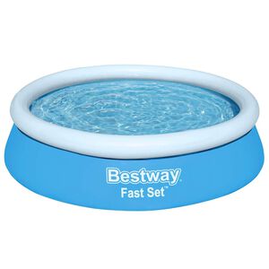 Bestway Fast Set Inflatable Pool Round 183x51 cm Blue