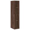 vidaXL Apothecary Cabinet Brown Oak 30x41x144.5 cm Engineered Wood